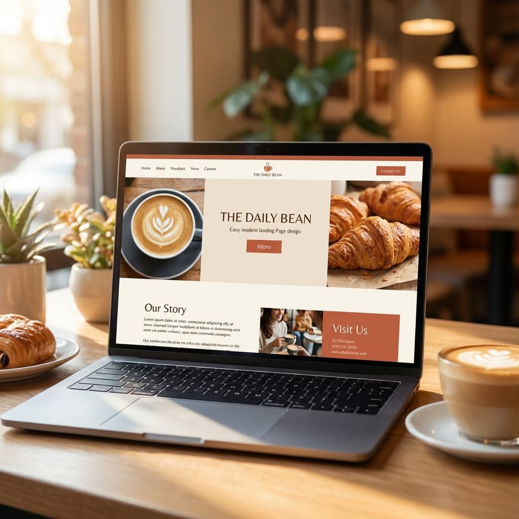Cafe Landing Page