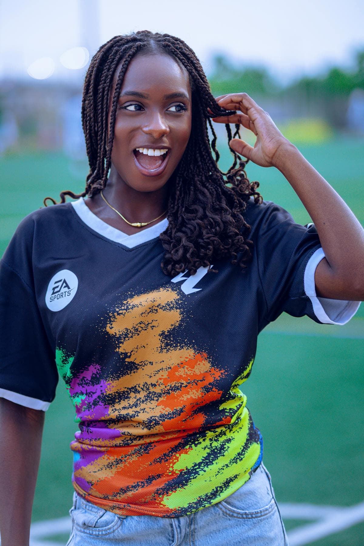 Vibrant Color Jersey