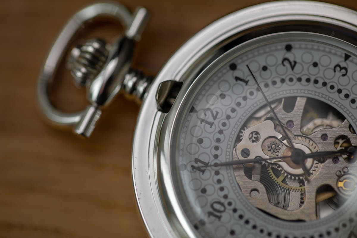 Skeleton Pocket Watch