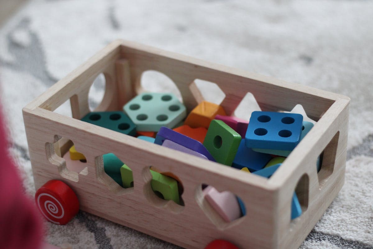 Balok Rainbow Stacker (12 pcs)