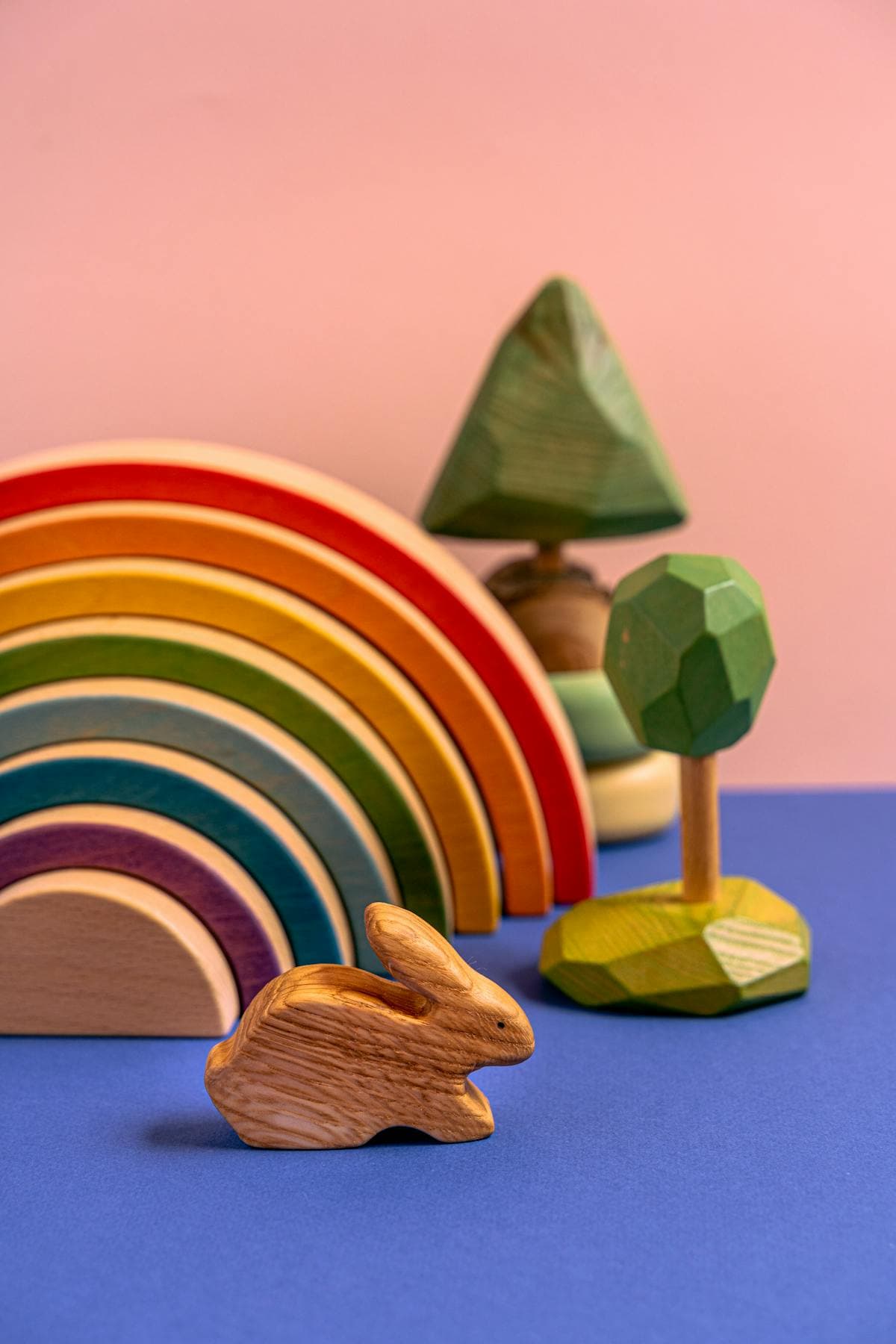 Rainbow Stacker Tower