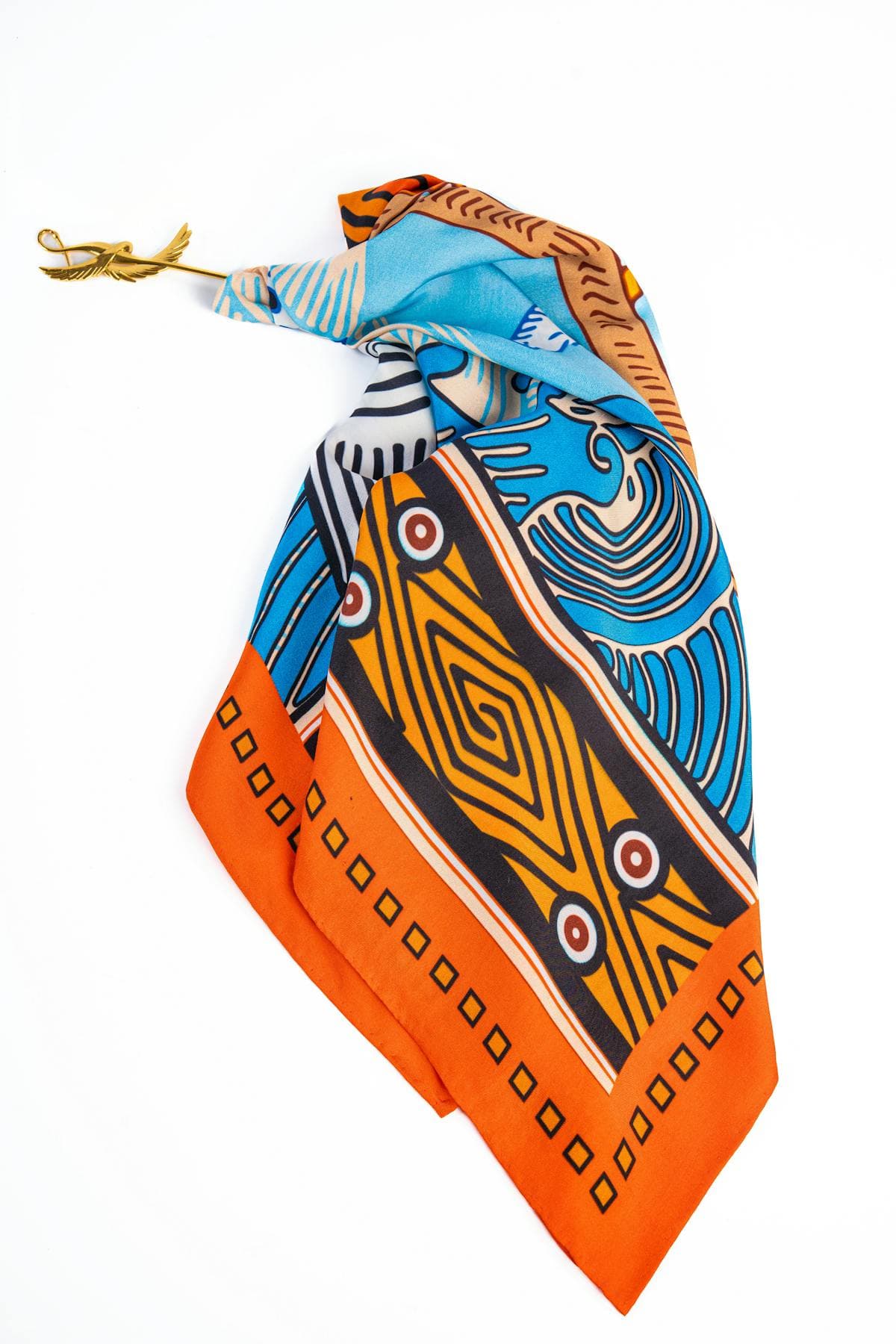 Segiempat Voal Motif