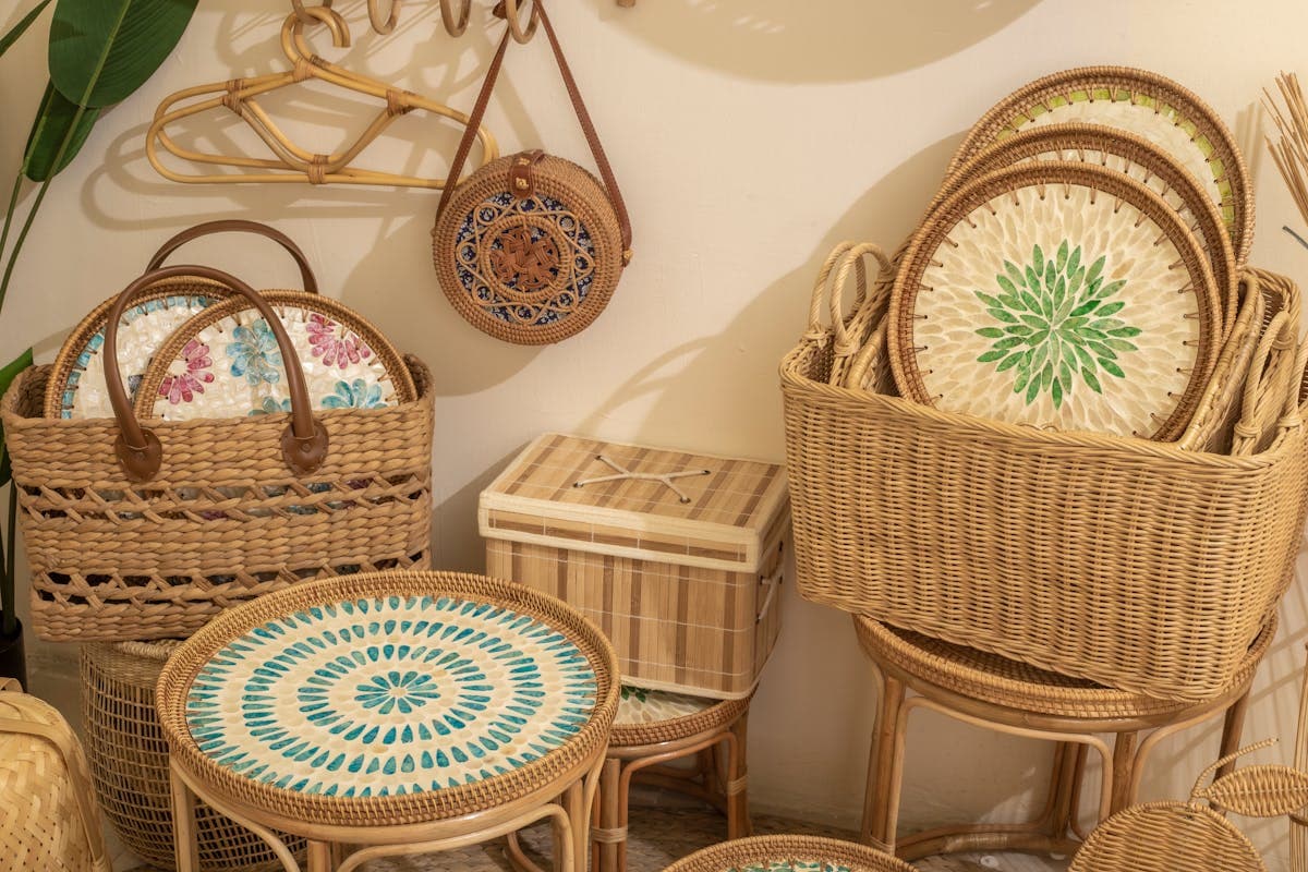 Basket Bohemian Storage